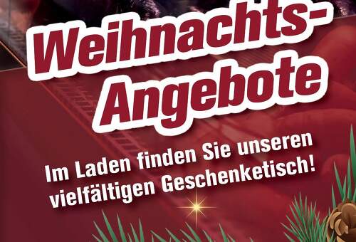 Unser Weihnachtsflyer